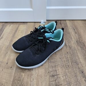 Under Armour Teal And Black Womens Street Precision Sport Size 10 Sneakers